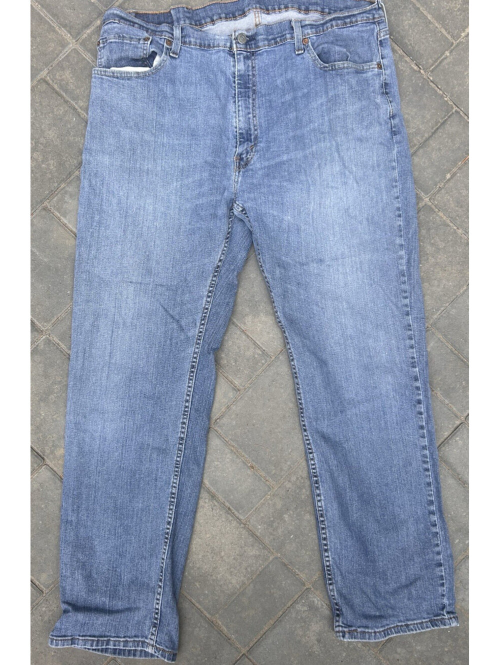 Levis Jeans Mens 36x30 Blue 559 Relaxed Straight American Workwear Baggy Pants